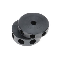 Round nylon centre joint, 6 or 8 holes, per piece
