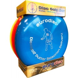 Eurodisc Discgolf start set high qual.
