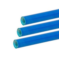 Exel fibreglass tube blue 14mm