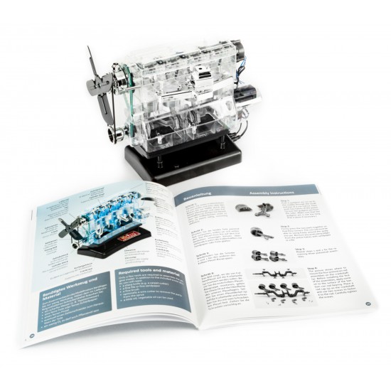 Franzis 4-Cylinder Engine Kit