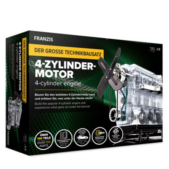 Franzis 4-Cylinder Engine Kit