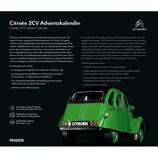 Franzis Citroen 2CV Advent Calendar