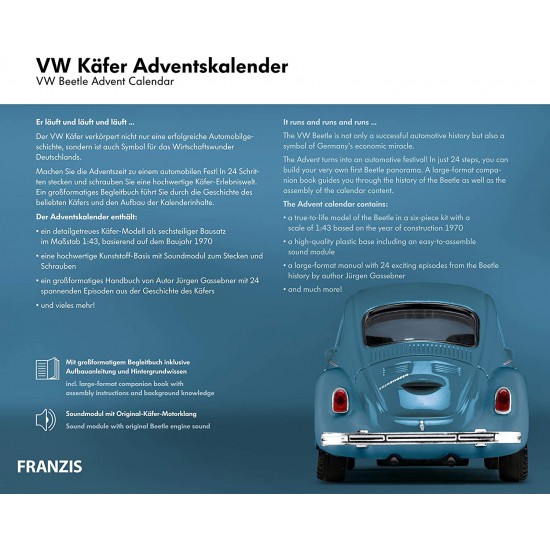 Franzis VW Beetle Advent Calendar