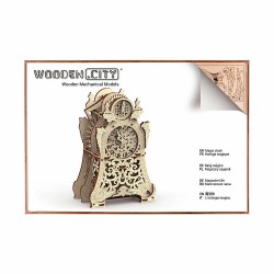 Wooden City Magic Clock