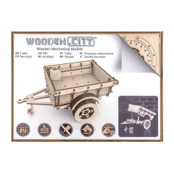 Wooden City Trailer for 4 x 4 Jeep